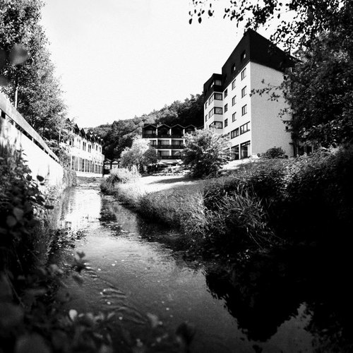 Hotel Zugbrücke Außenansicht