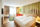 King Size Bett im Westerwald Zimmer