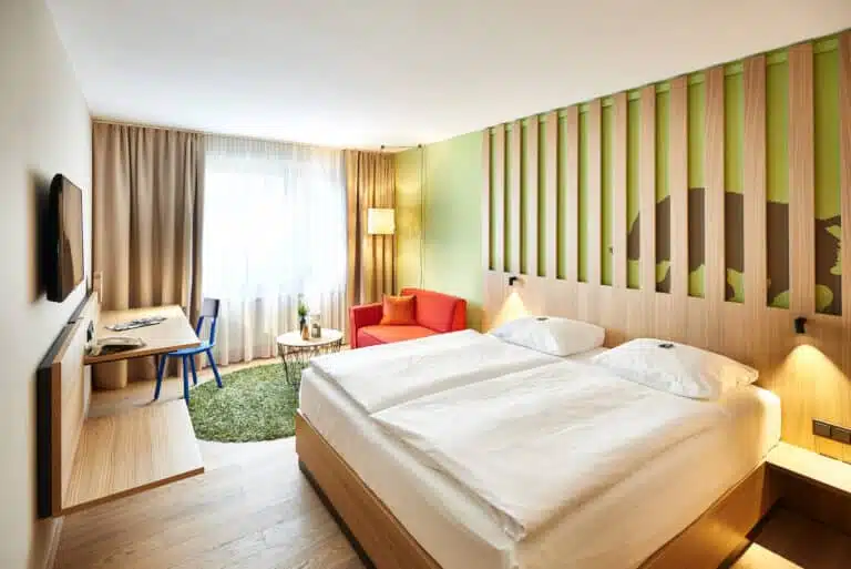 Bed in the westerwald room