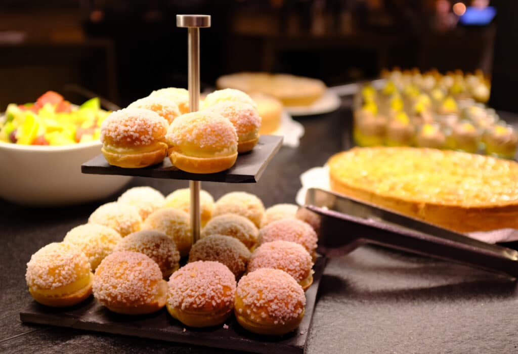 Desserts an Silvester